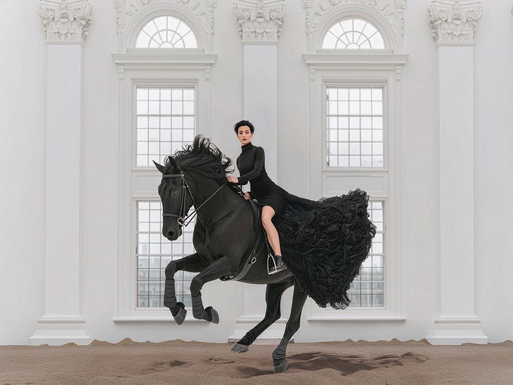 Riding Stables art print by Julian Lauren for $57.95 CAD