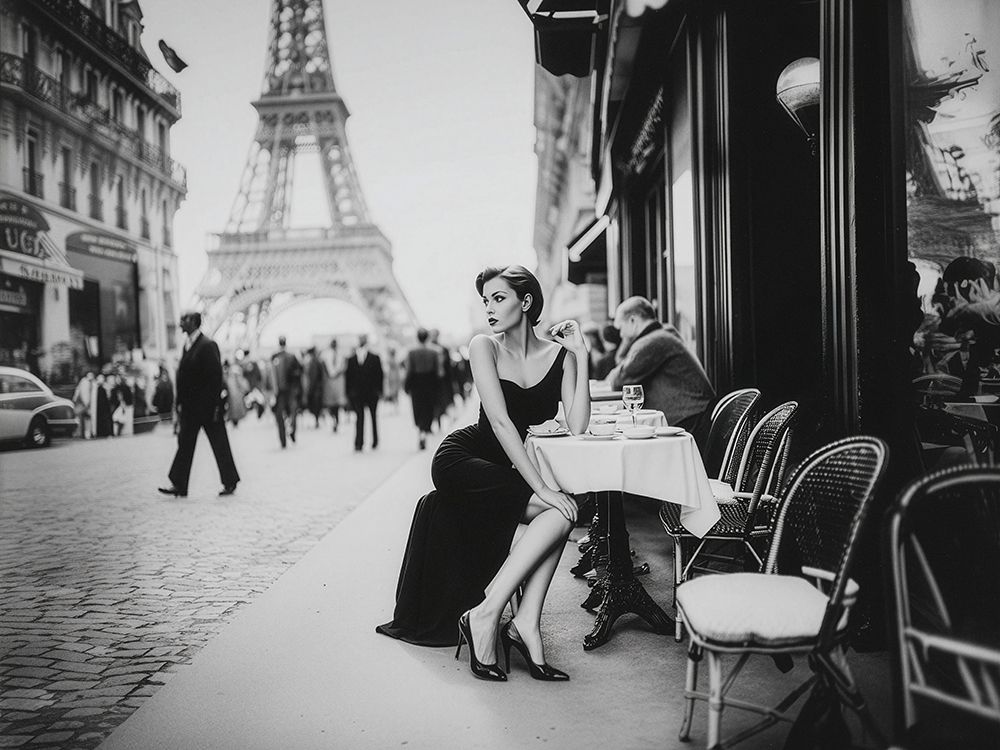 At the Cafe, Paris art print by Haute Photo Collection for $57.95 CAD