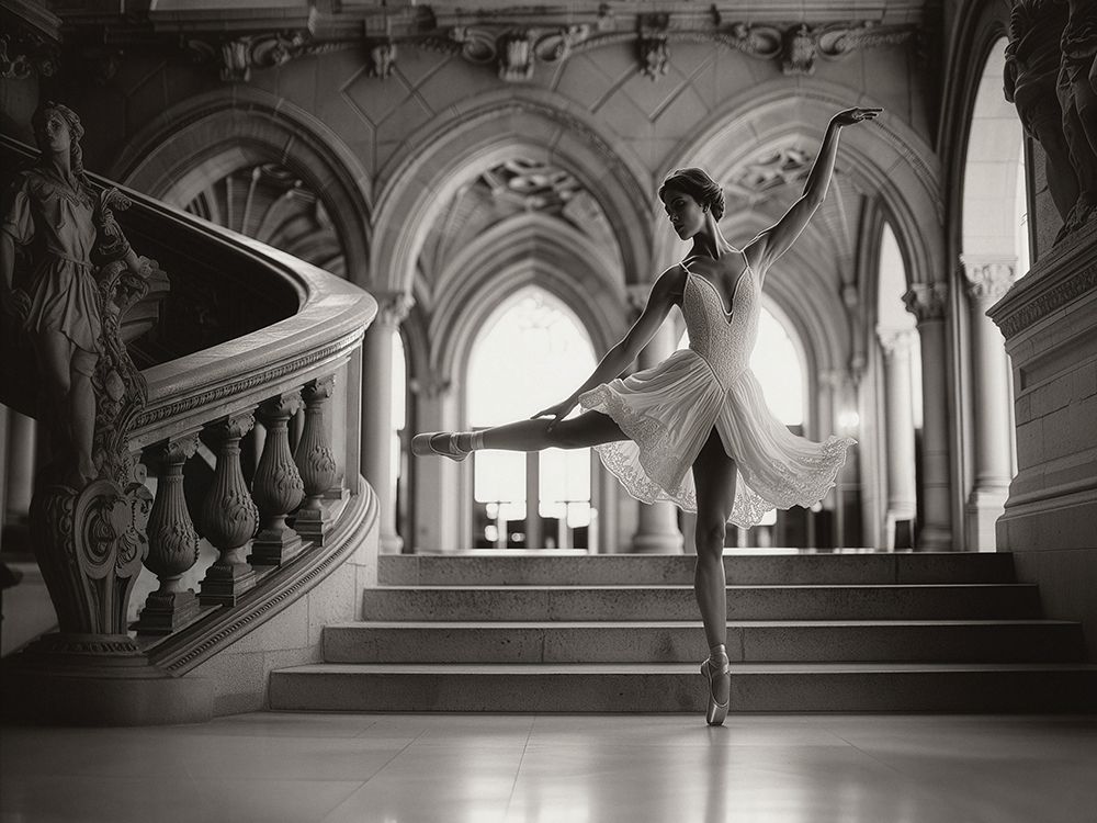 Ballerina II art print by Julian Lauren for $57.95 CAD