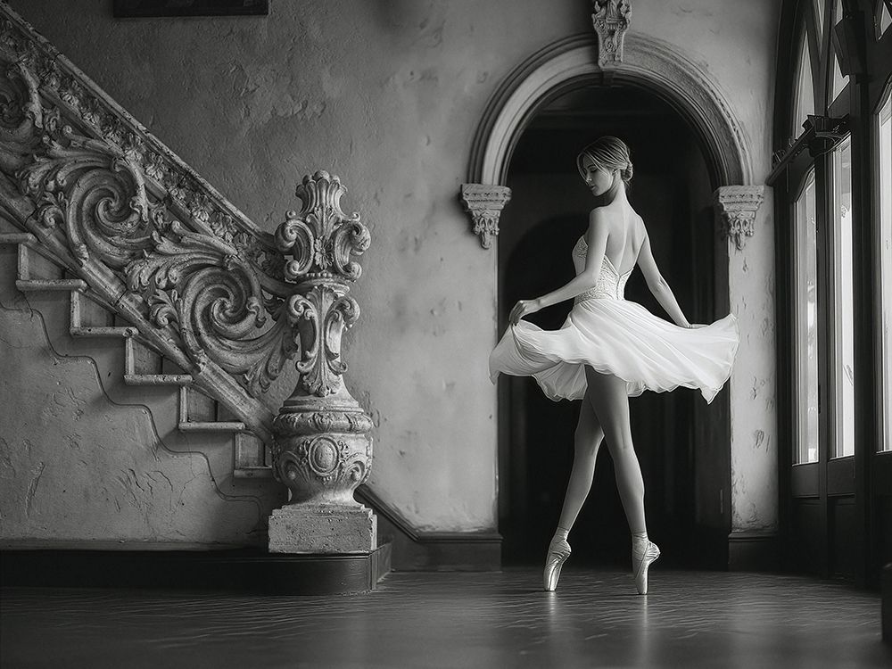 Ballerina III art print by Julian Lauren for $57.95 CAD
