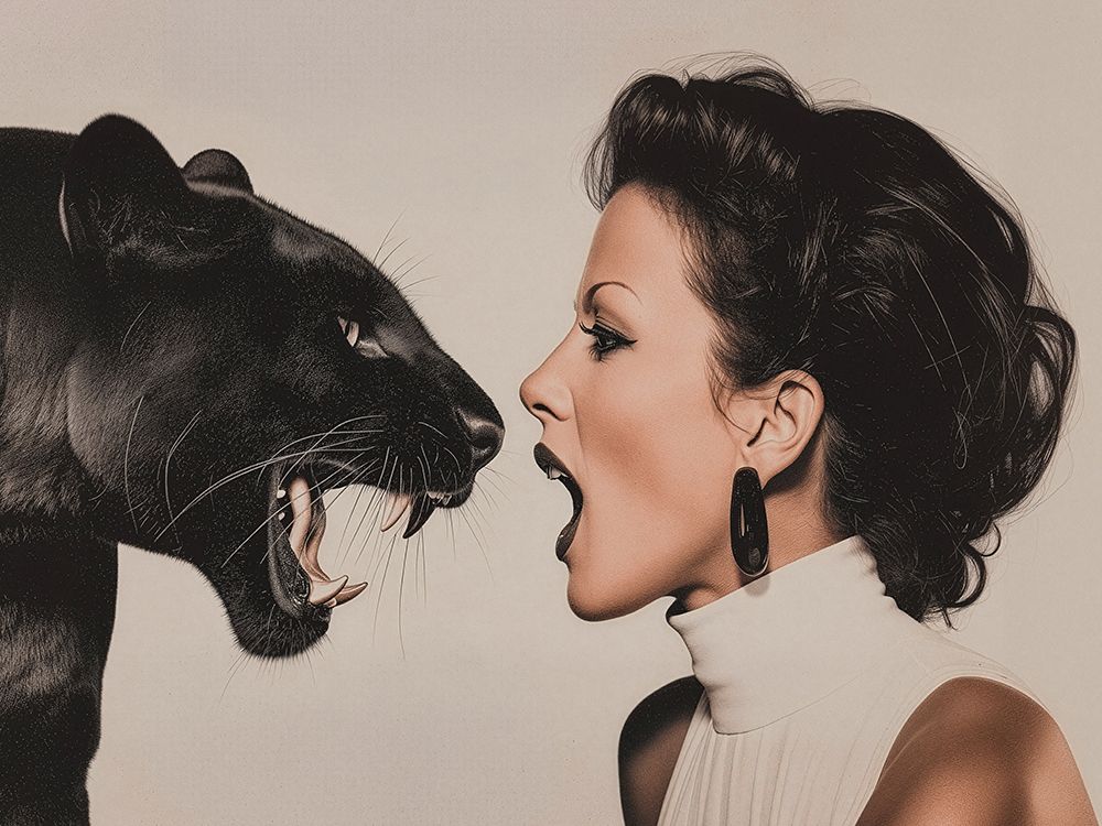 Face to Face art print by Julian Lauren for $57.95 CAD