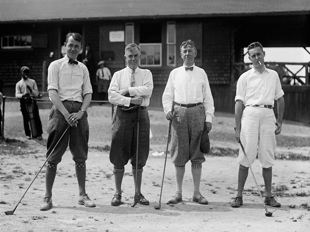 At the Golf Club, 1924 art print by Anonymous for $57.95 CAD