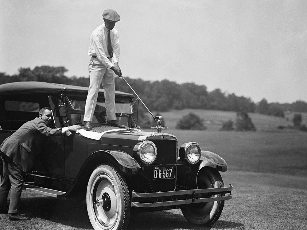 Weird Golf, 1924 art print by Anonymous for $57.95 CAD