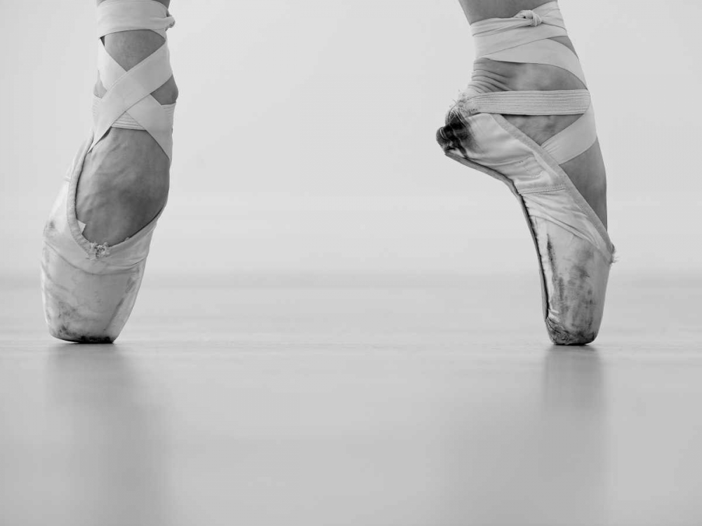 A female ballet dancer art print by Tetra Studio for $57.95 CAD