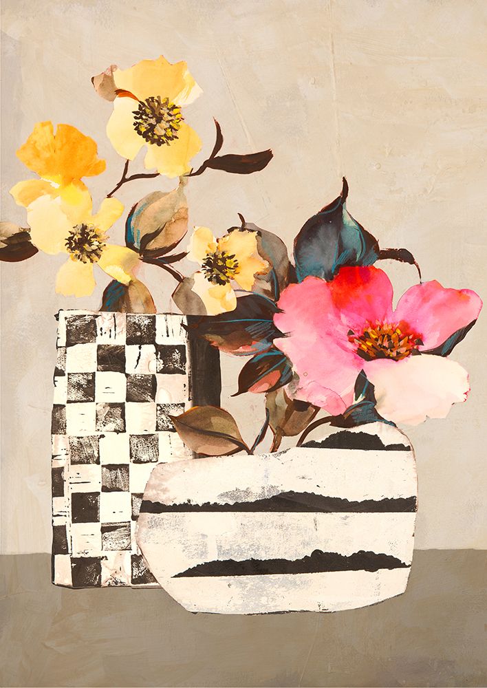 Funky Florals I art print by Leonardo Bacci for $57.95 CAD