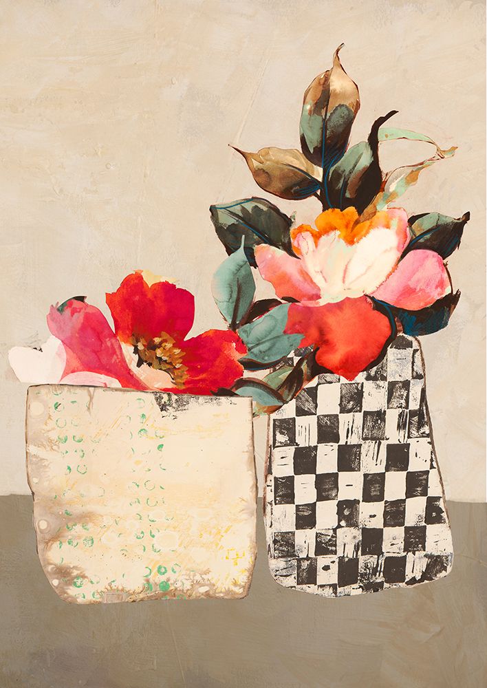 Funky Florals IV art print by Leonardo Bacci for $57.95 CAD