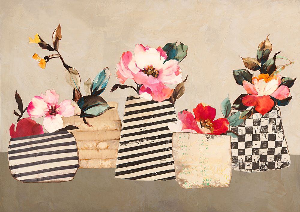 Funky Florals art print by Leonardo Bacci for $57.95 CAD