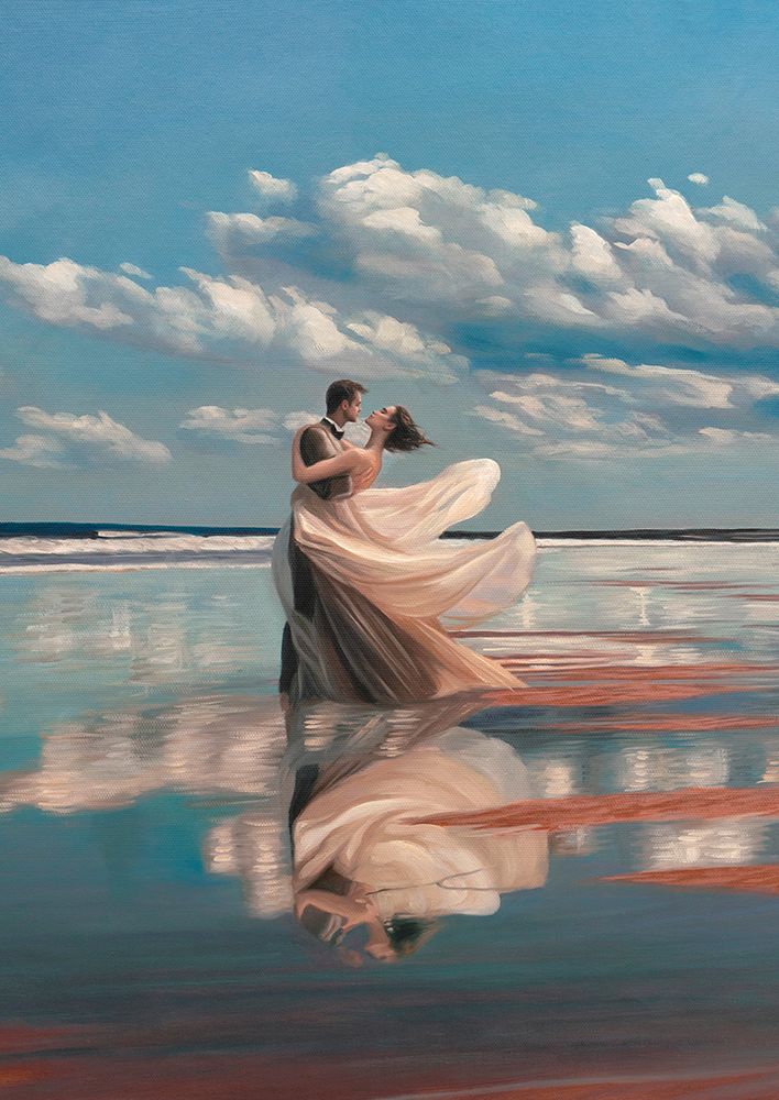 Dancing on the Clouds (detail) art print by Pierre Benson for $57.95 CAD