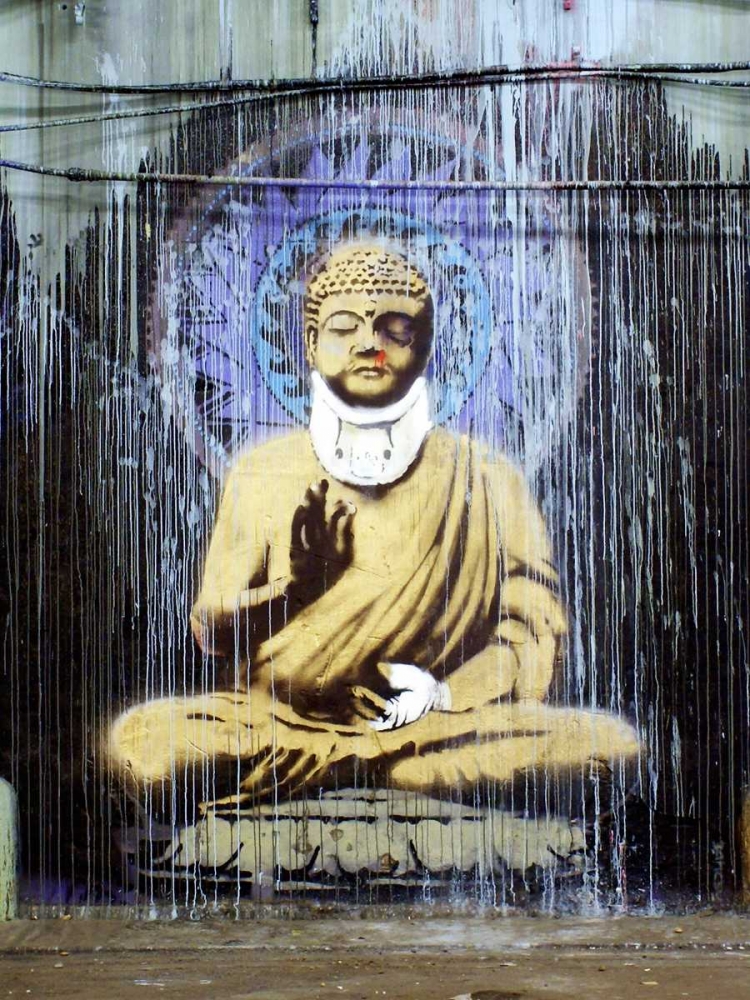 Leake Street, London (graffiti attributed to Banksy) art print by Anonymous (attributed to Banksy) for $57.95 CAD