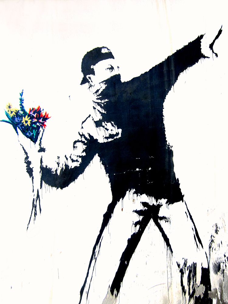 Bethlehem, Palestine (detail) art print by Anonymous (attributed to Banksy) for $57.95 CAD