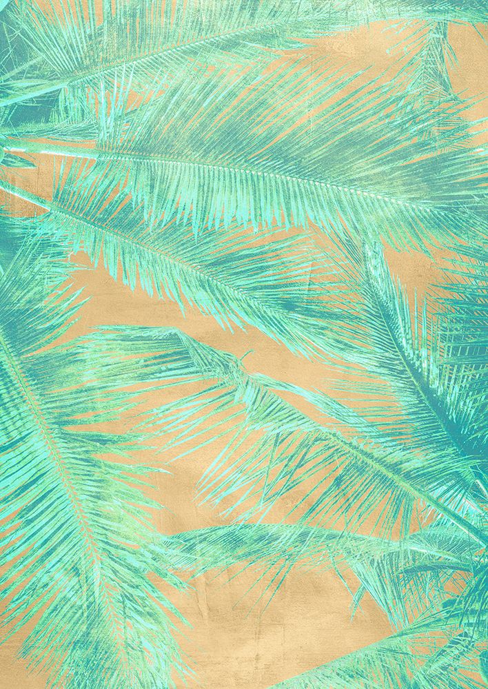 Tropical Leaves I art print by Eve C. Grant for $57.95 CAD