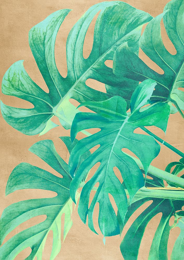 Tropical Leaves II art print by Eve C. Grant for $57.95 CAD