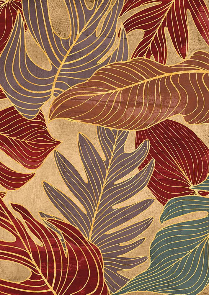 Jungle Panel I (detail) art print by Eve C. Grant for $57.95 CAD