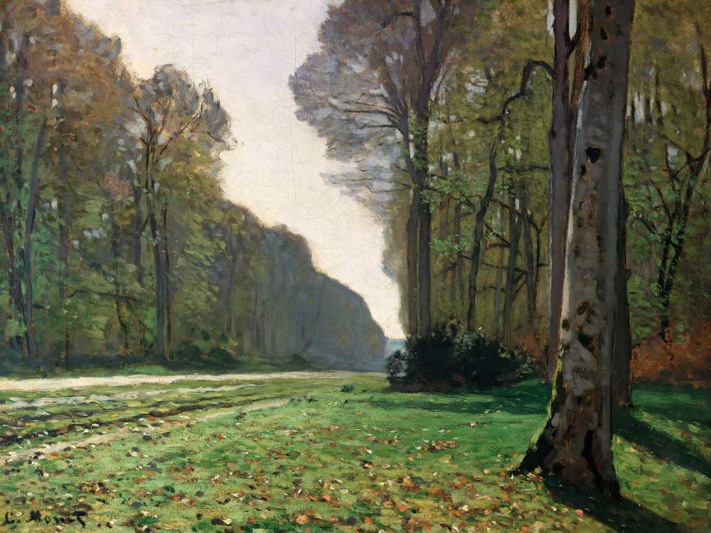 Le Pave de Chailly art print by Claude Monet for $57.95 CAD