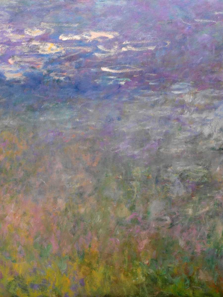 Water Lilies II art print by Claude Monet for $57.95 CAD