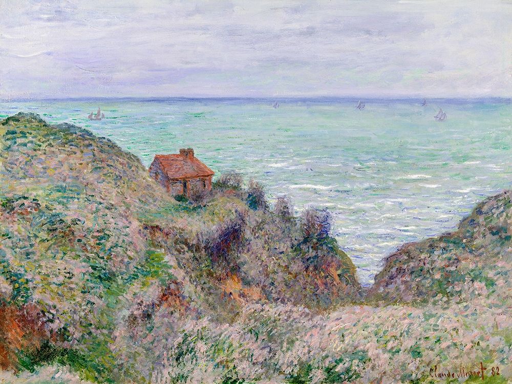 Cabin of the Customs Watch art print by Claude Monet for $57.95 CAD