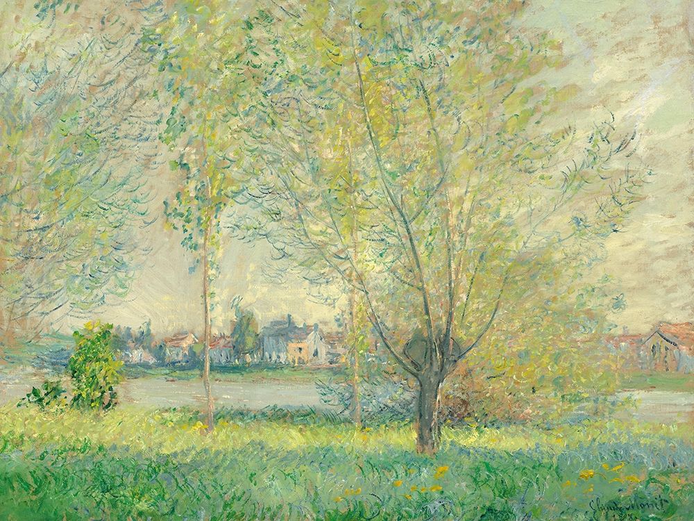 The Willows art print by Claude Monet for $57.95 CAD