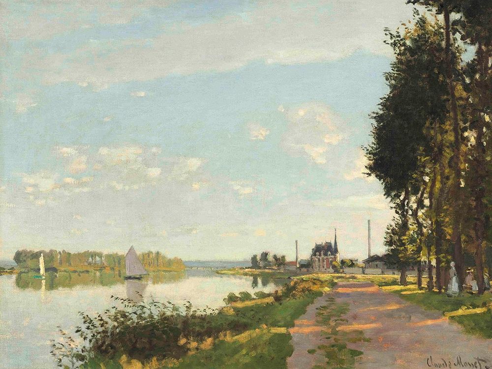 Argenteuil art print by Claude Monet for $57.95 CAD