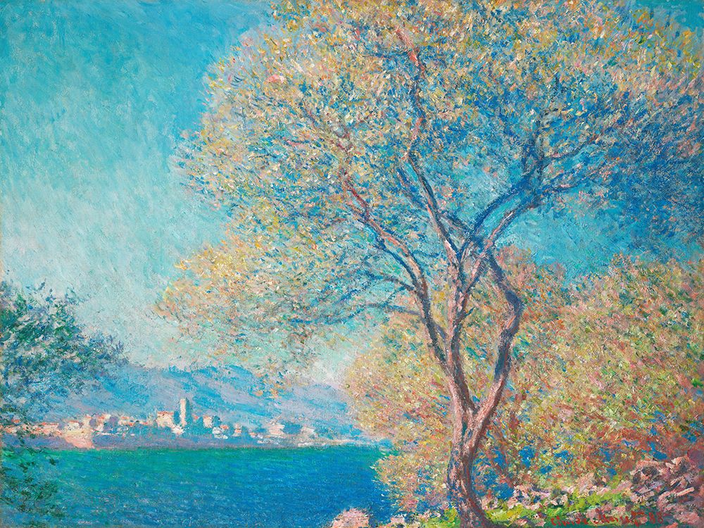 Antibes Seen from La Salis, 1888 art print by Claude Monet for $57.95 CAD