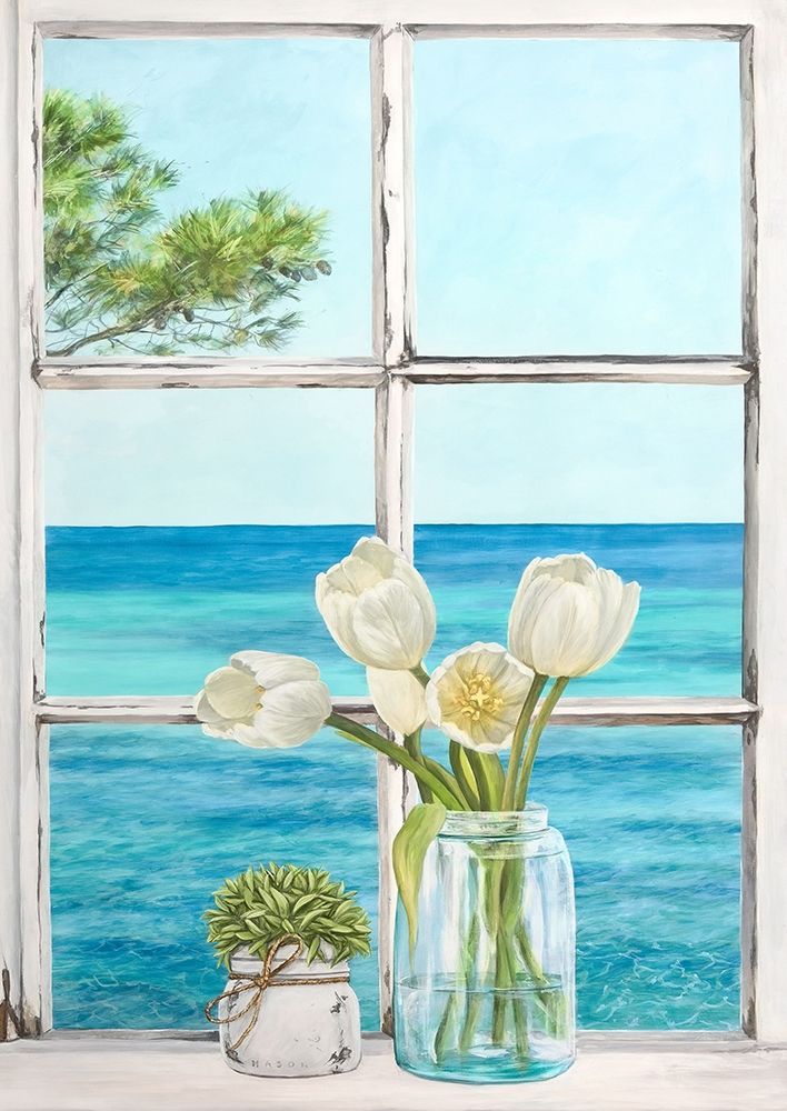 Mediterranee II art print by Remy Dellal for $57.95 CAD