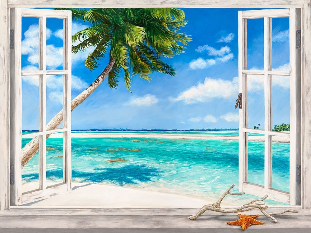 Baie tropicale art print by Remy Dellal for $57.95 CAD