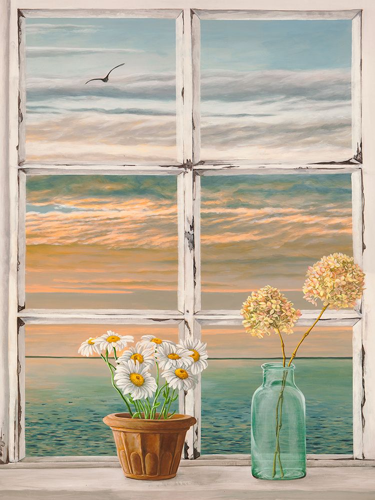 Sunset on the Sea II art print by Remy Dellal for $57.95 CAD