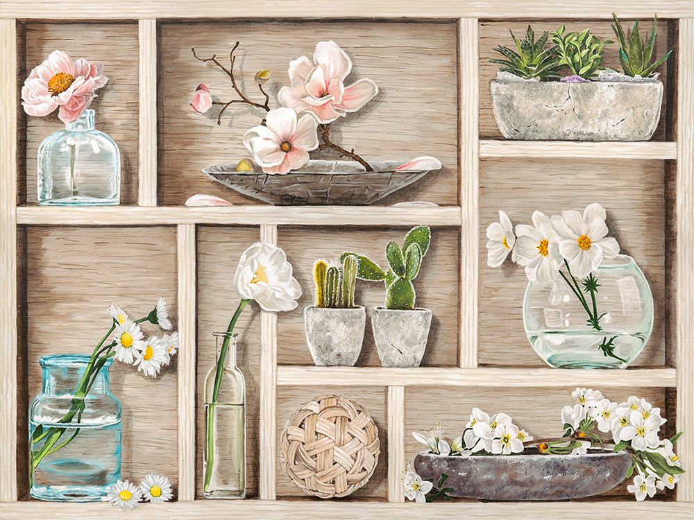 Fleurs et Memoires art print by Elena Dolci for $57.95 CAD