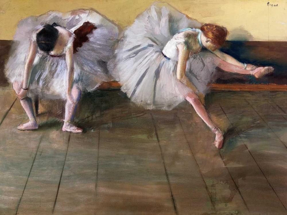 Dancers art print by Edgar Degas for $57.95 CAD