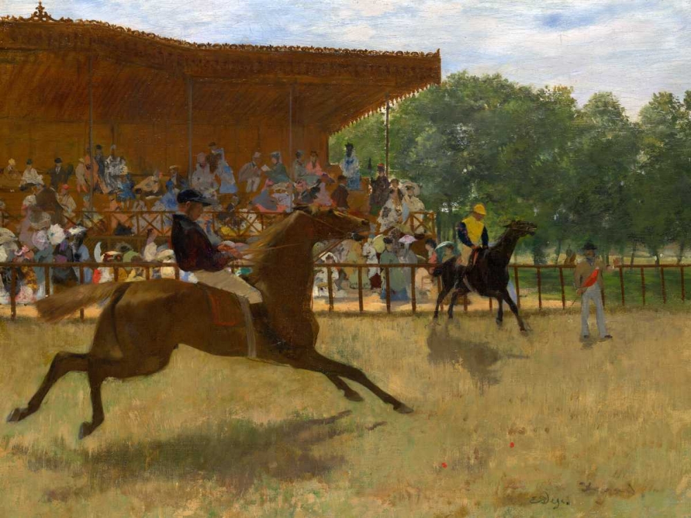 The False Start art print by Edgar Degas for $57.95 CAD