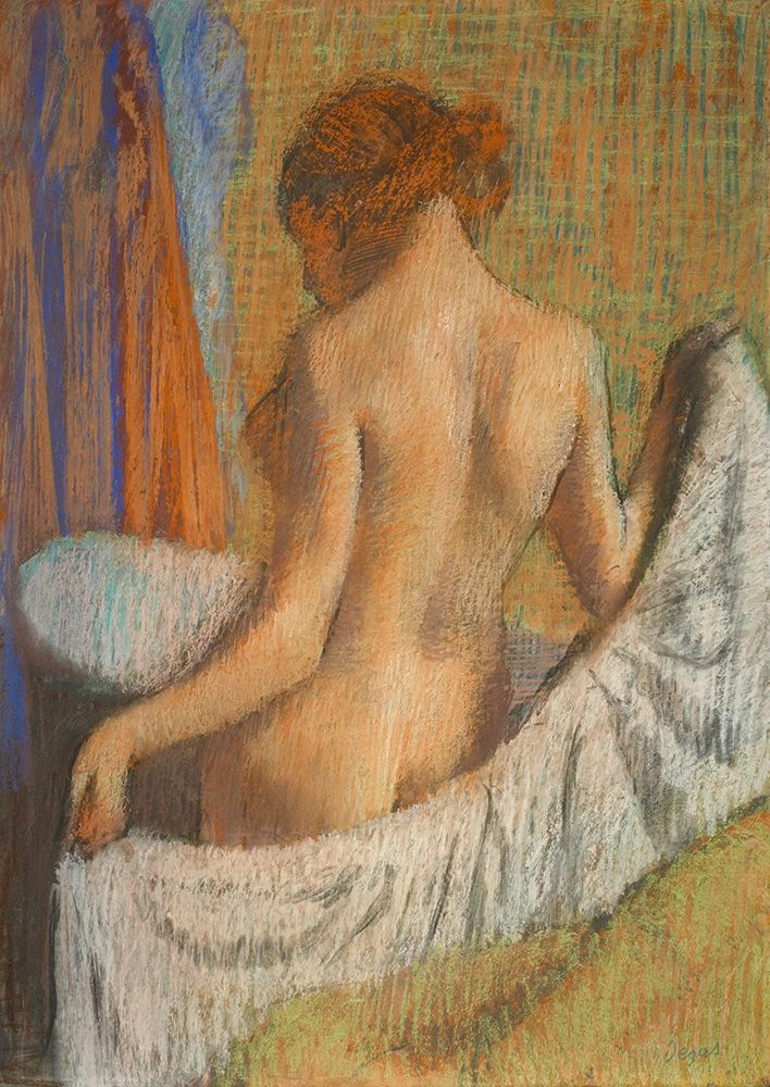 After the Bath art print by Edgar Degas for $57.95 CAD