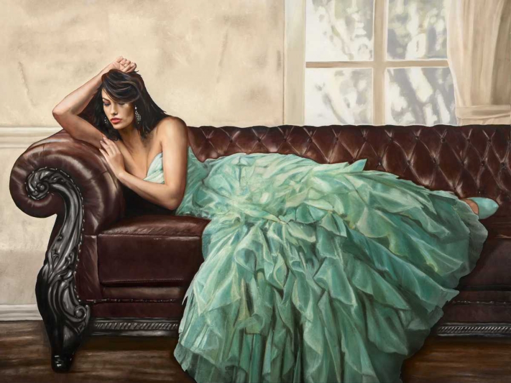 Aquamarine Beauty art print by Emilio Ciccone for $57.95 CAD