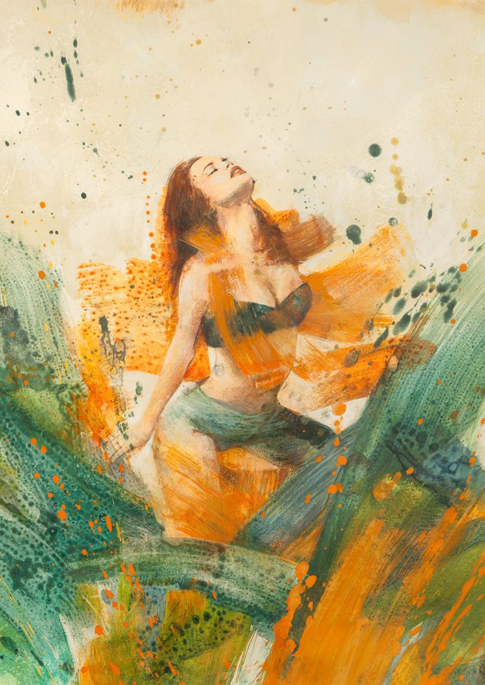 Rebirth (detail) art print by Erica Pagnoni for $57.95 CAD