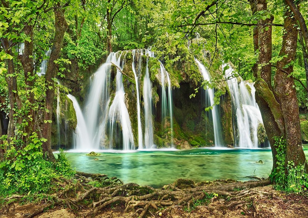Cascade des Tufs (Alps- French Jura) art print by Frank Krahmer for $57.95 CAD