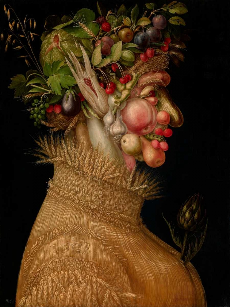 Summer art print by Giuseppe Arcimboldo for $57.95 CAD