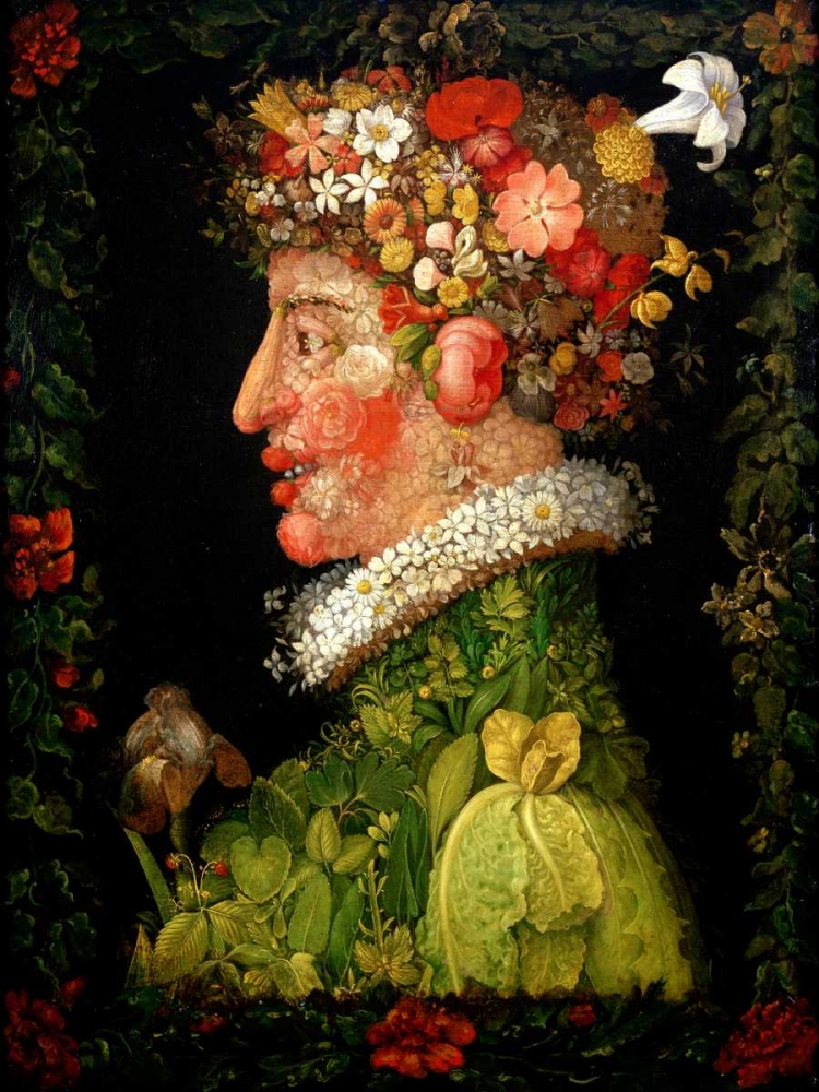 Spring art print by Giuseppe Arcimboldo for $57.95 CAD