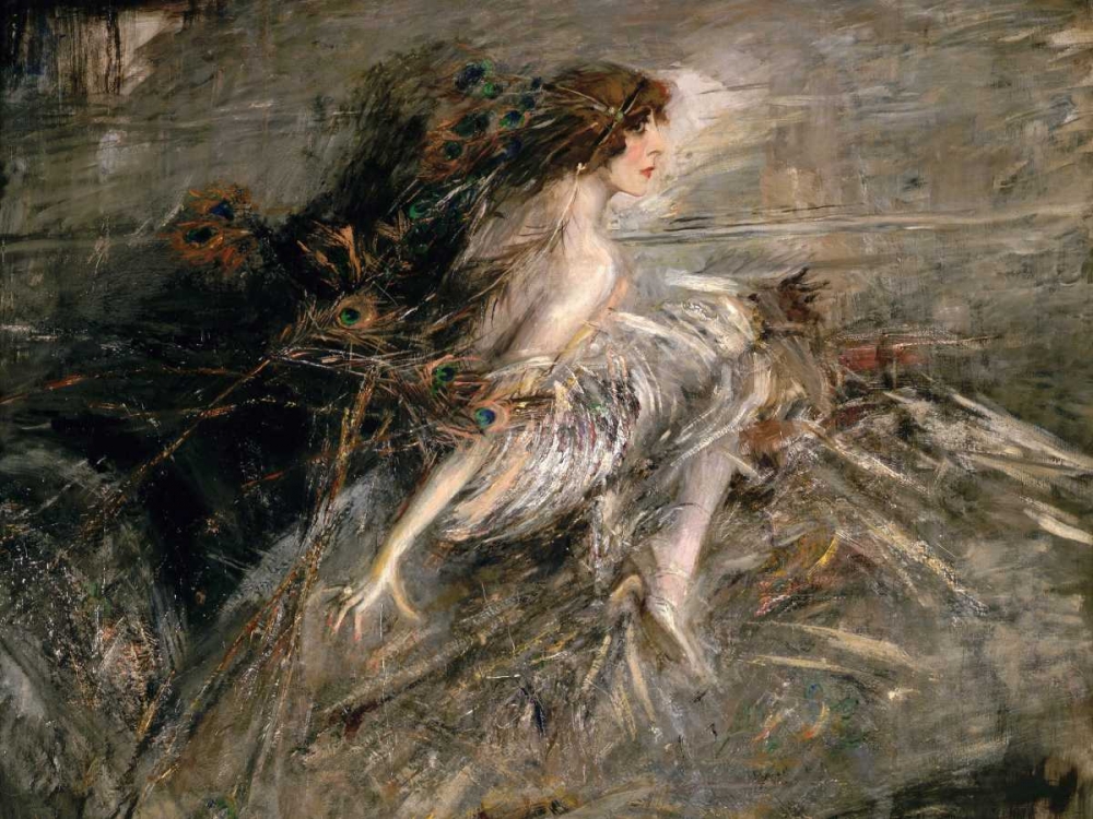 The Marchesa Luisa Casati art print by Giovanni Boldini for $57.95 CAD
