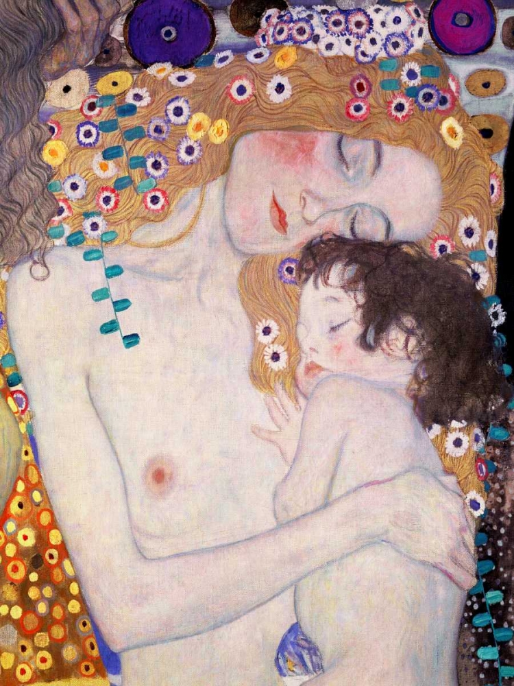 Le Tre eta della donna art print by Gustav Klimt for $57.95 CAD