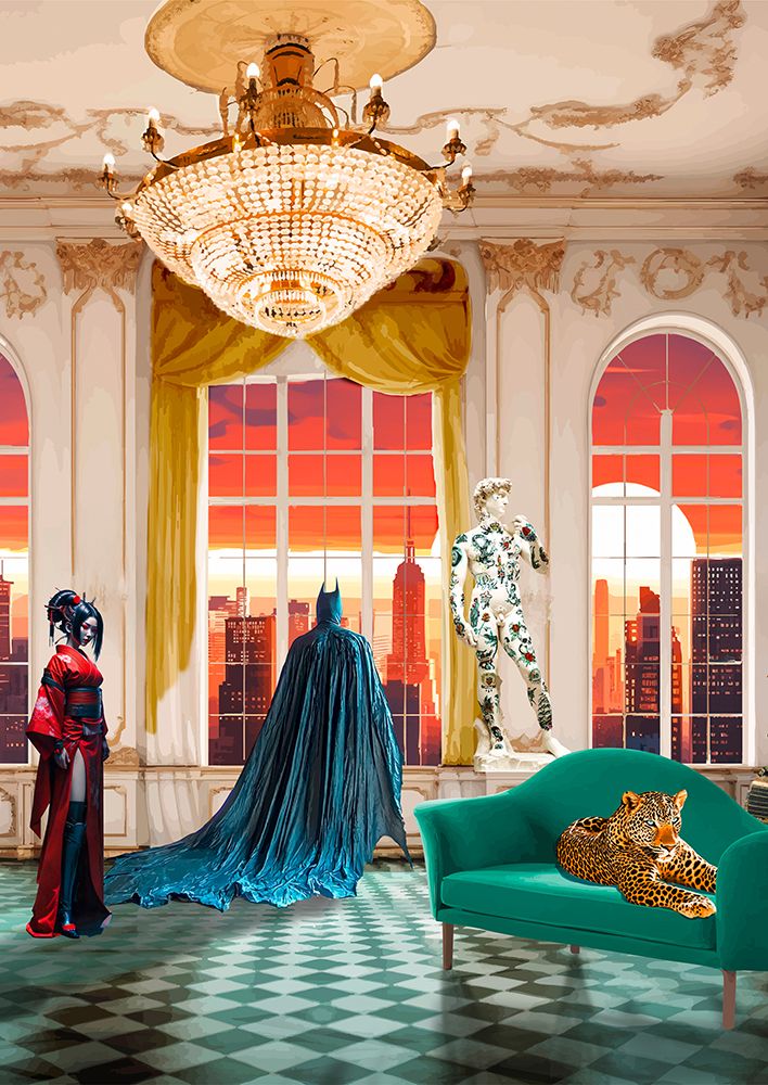 Surrealoft, The Palace (detail) art print by Gerard Madau for $57.95 CAD