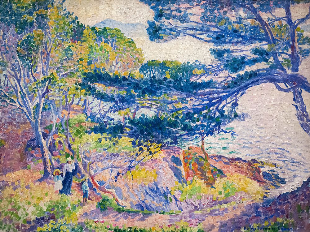 Cap Layet, 1904 art print by Henri-Edmond Cross for $57.95 CAD