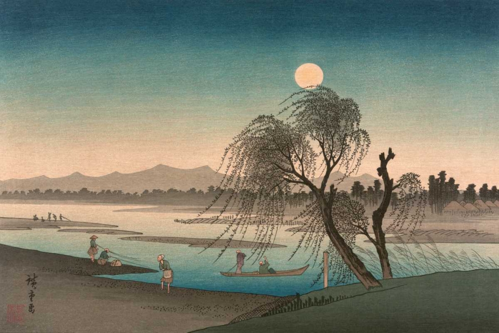 Fukeiga art print by Ando Hiroshige for $57.95 CAD