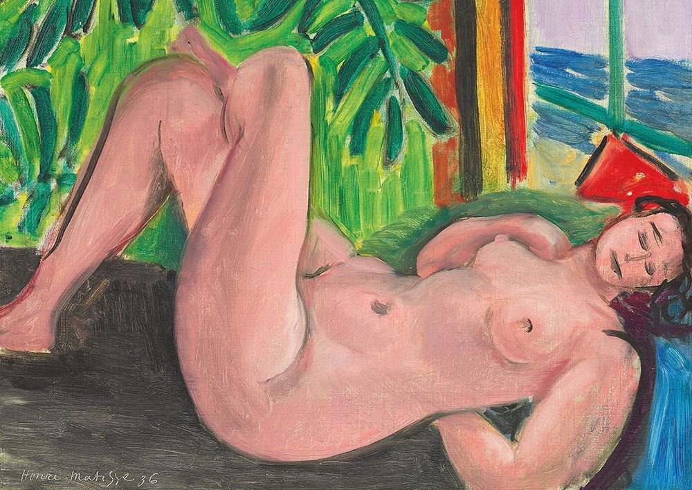 Nu aux jambes croisees art print by Henri Matisse for $57.95 CAD