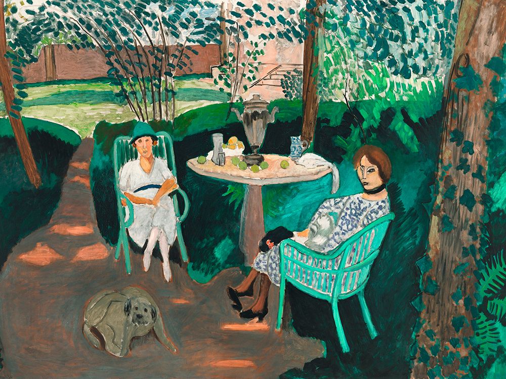 Le The dans le jardin art print by Henri Matisse for $57.95 CAD