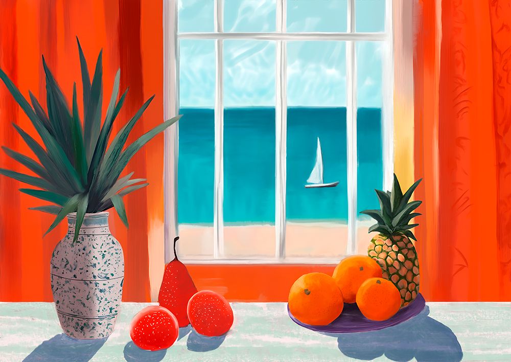 A Window on the Sea art print by Hernan Navarro for $57.95 CAD