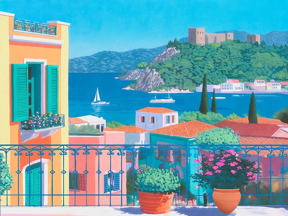 Riviera art print by Hernan Navarro for $57.95 CAD