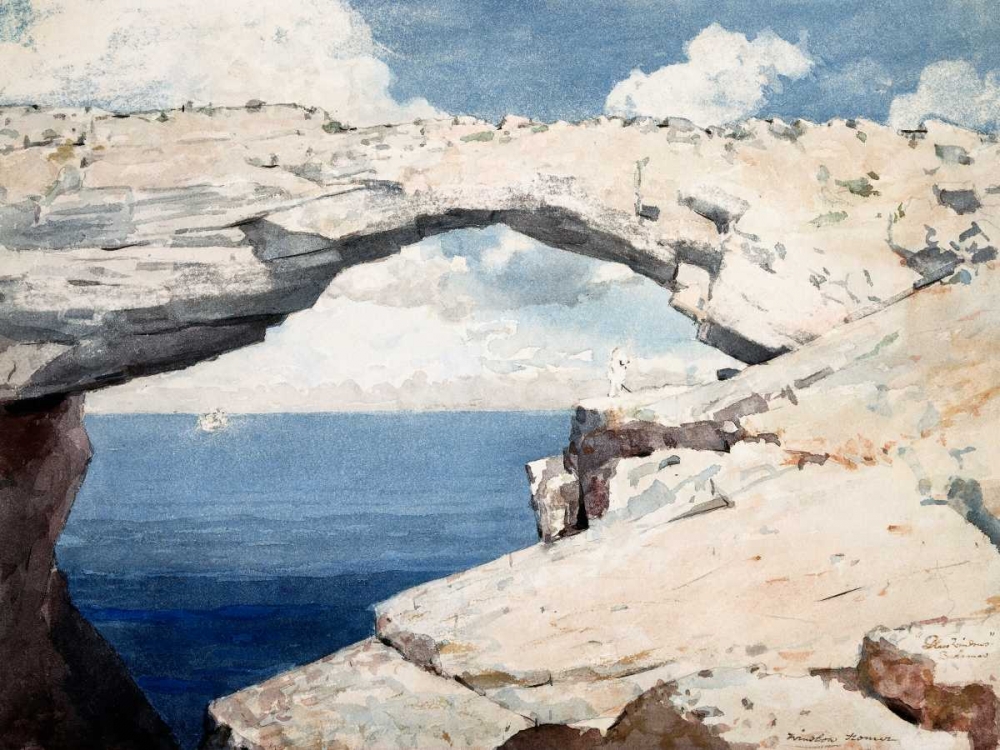 Glass Windows, Bahamas art print by Winslow Homer for $57.95 CAD
