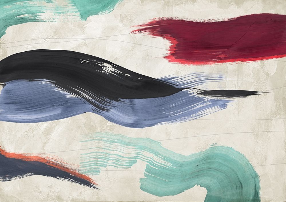 Waves of Colors art print by Haru Ikeda for $57.95 CAD