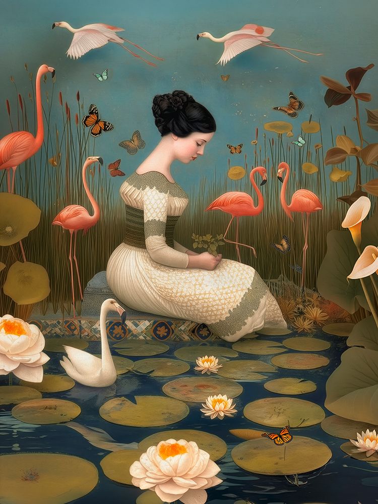 By the Pond art print by Jeanne Blondel for $57.95 CAD