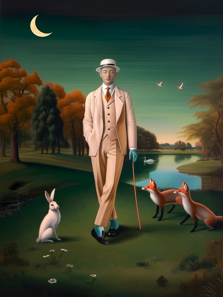 The Surrealist art print by Jeanne Blondel for $57.95 CAD