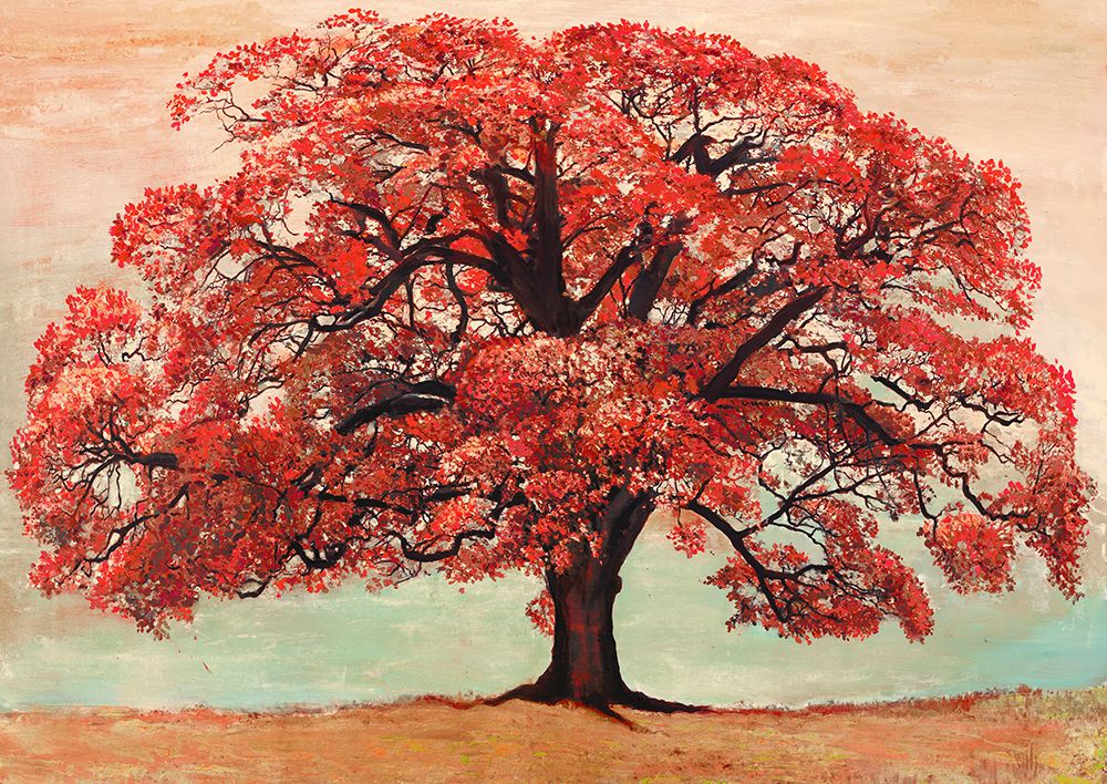 Red Oak art print by Jan Eelder for $57.95 CAD