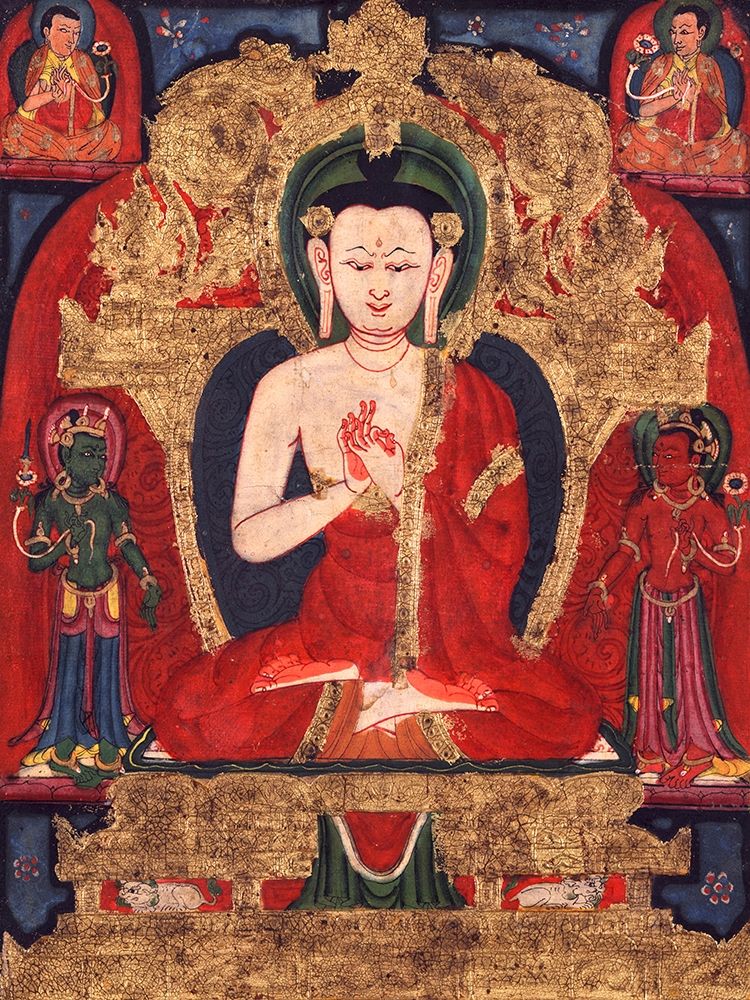 Buddha Vairocana art print by Anonymous for $57.95 CAD